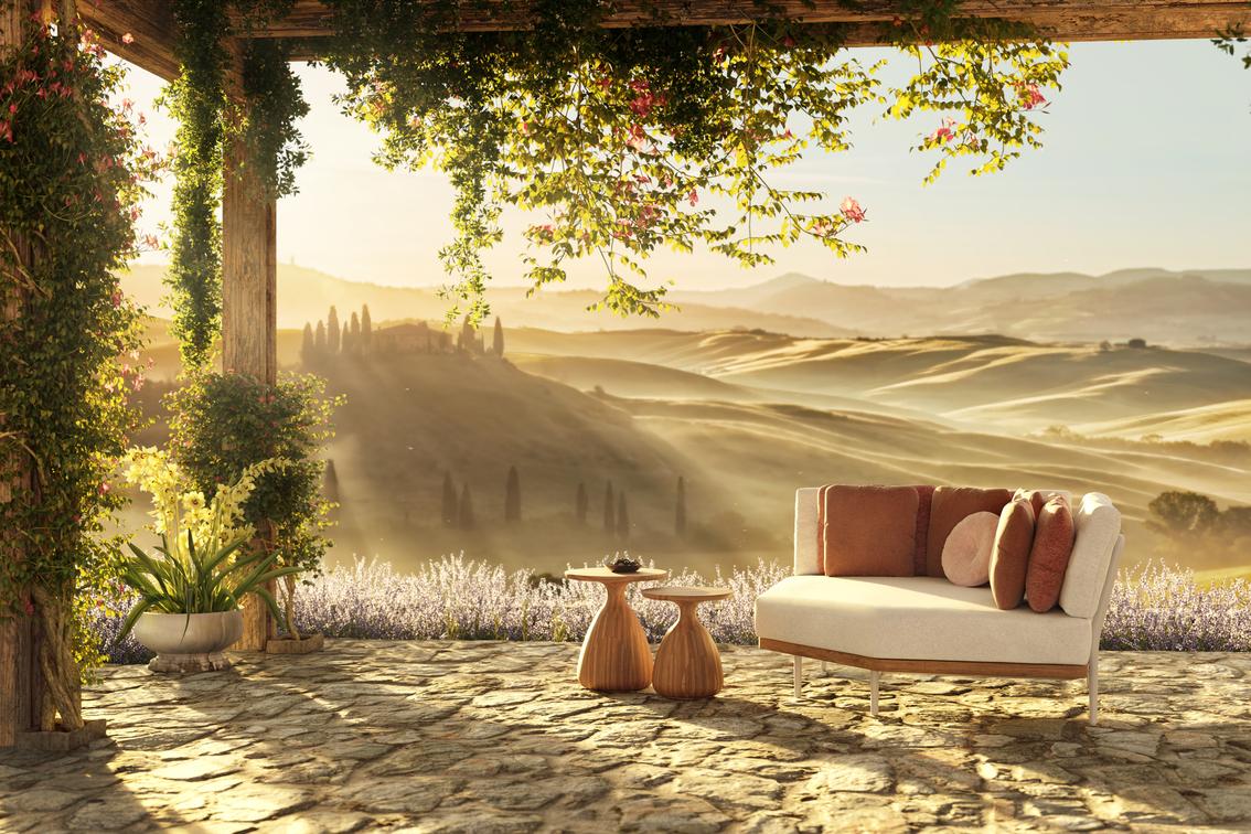 MNST276 Concept 1 кремень teak Manutti Flex - Вид №11