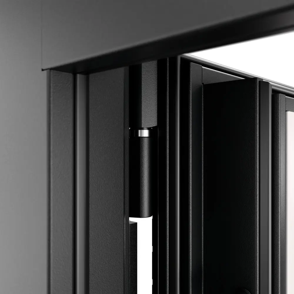 Дверь входная металлическая Браун Скай 86x205 см правая шелк белый с зеркалом TOREX STLM-2178209 - Вид №7