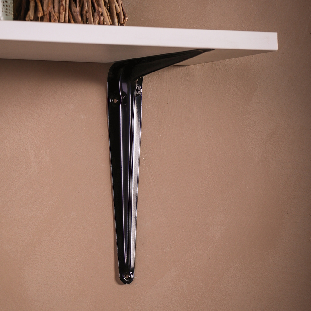 Кронштейн  Практичный, 200х150 мм, черный LJPS0143 Public Steel Россия  - Вид №1