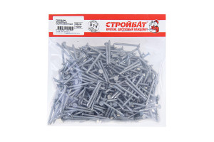 16319809 Ершеные гвозди 40 мм белый цинк 1 кг 117220 Стройбат