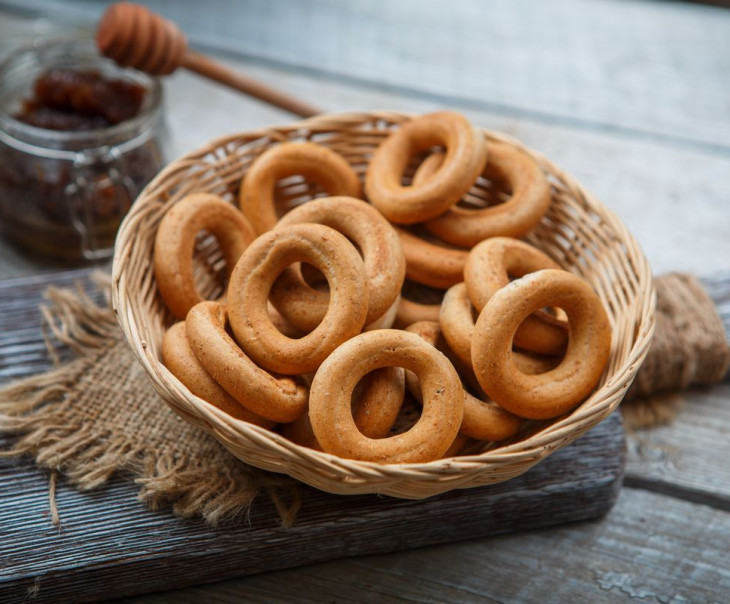 2080 Сушка медовая цельнозерновая на закваске Вкусляндия  - Вид №2