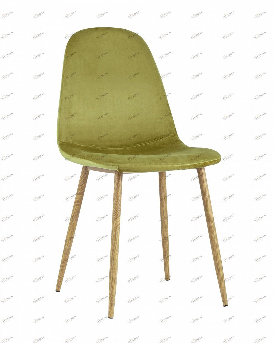 Стул со спинкой зеленый "Валенсия" STOOL GROUP ДИЗАЙНЕРСКИЕ, ИНТЕРЬЕРНЫЕ 00-3946286 Зеленый 