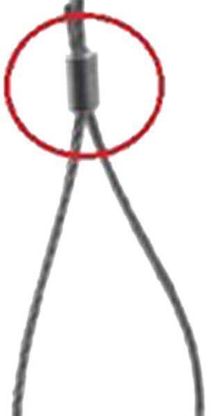 026647 Зажим троса -1mm Arlight Clip