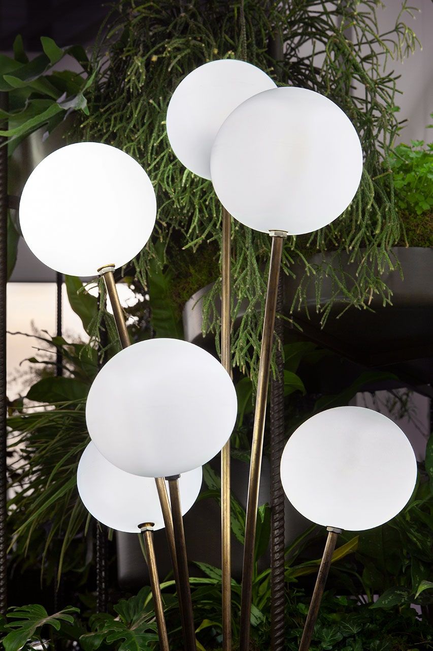 Латунь и поликарбонат светодиодные напольные лампы Exteta 10th ARCH-00057799 - Вид №2