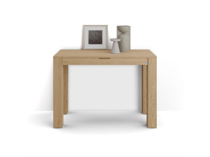 Прямоугольная дубовая консоль