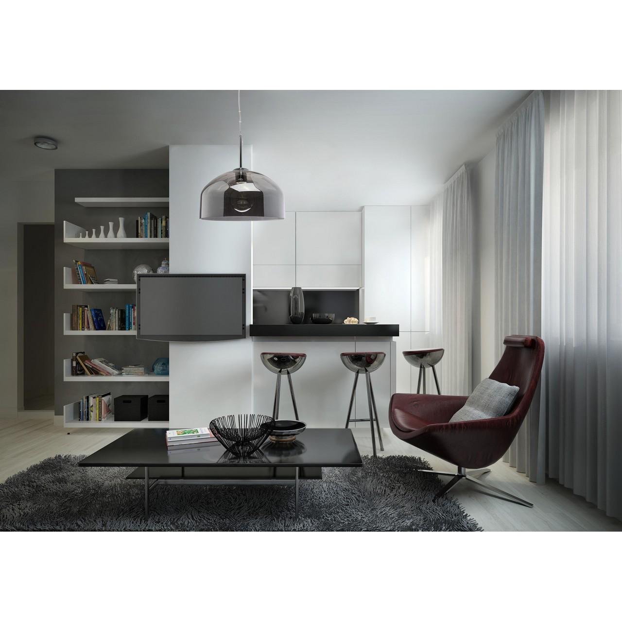 Подвесной светильник MW-Light Клэр 463010901 MW-LIGHT ДИЗАЙНЕРСКИЕ, КЛЭР 199240 Хром  - Вид №2