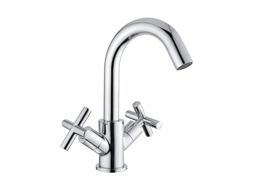 Смеситель для раковины из хромированной латуни Bugnatese Rodos ARCH-00067890