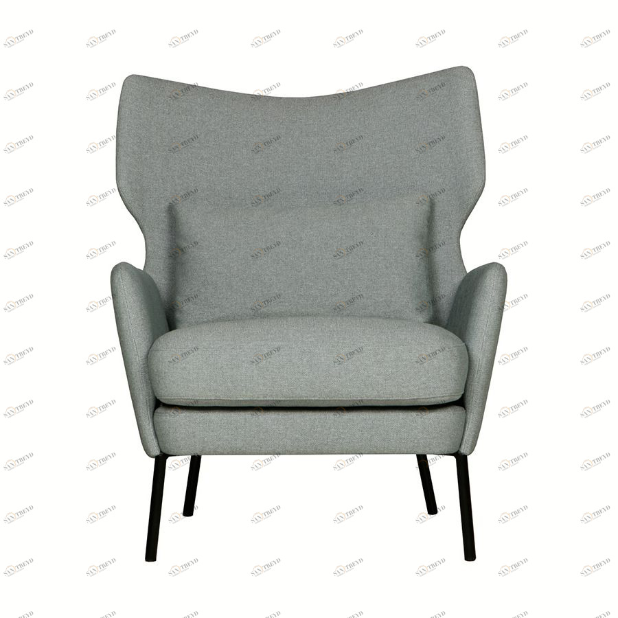 Кресло ALEX серо-голубое Sits S1031