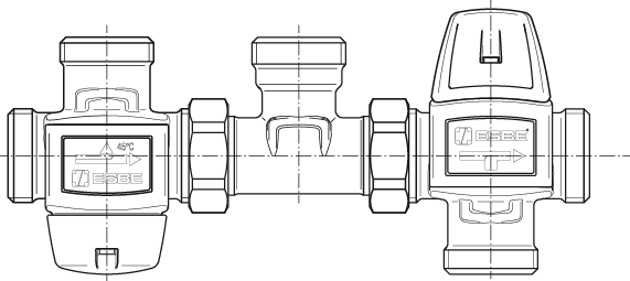 3152 13 00 VMC322Ротационные приводы » Esbe серии VMC300, VMC500  - Вид №1