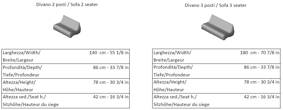 La Cividina Модульный диван на контракт Stones sun-id-1461432 - Вид №3