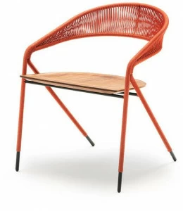 Living Divani Веревочное кресло с подлокотниками