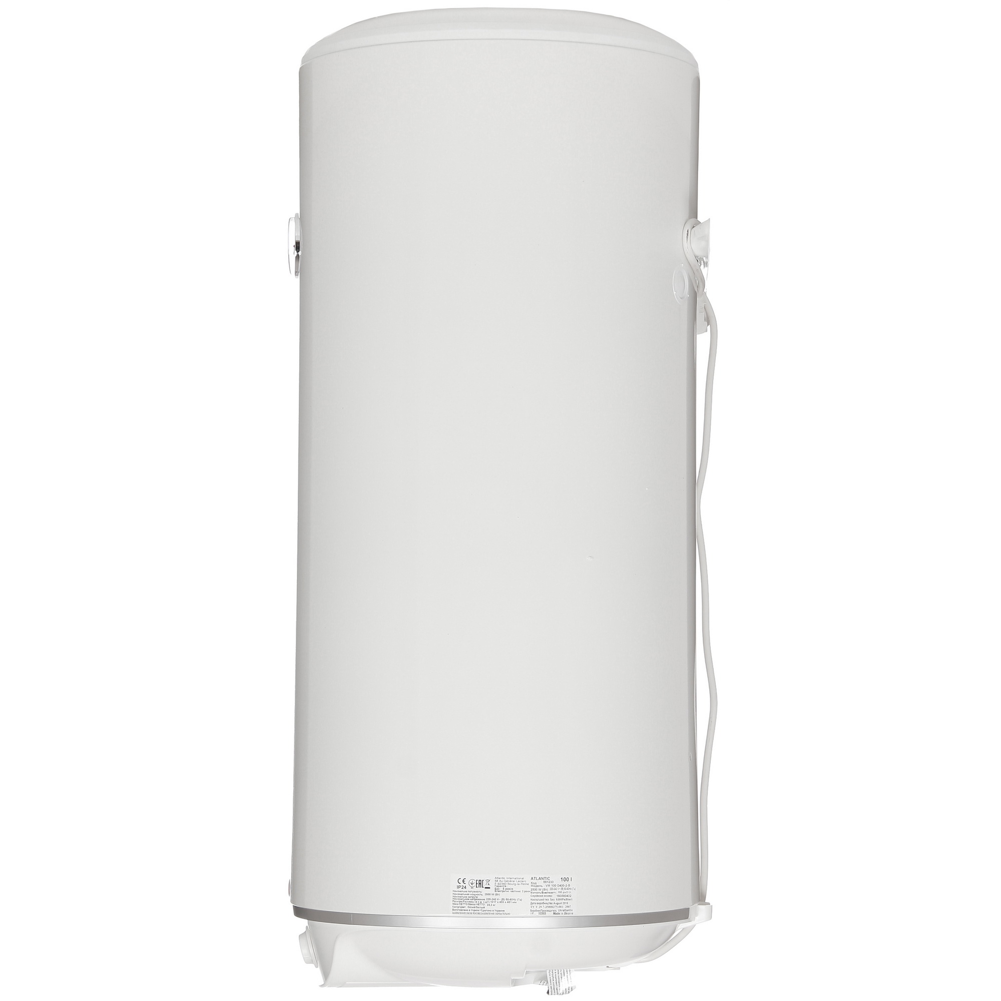 1230658 Водонагреватель электрический Atlantic OPRO TURBO 100 STDN-0146448 - Вид №2