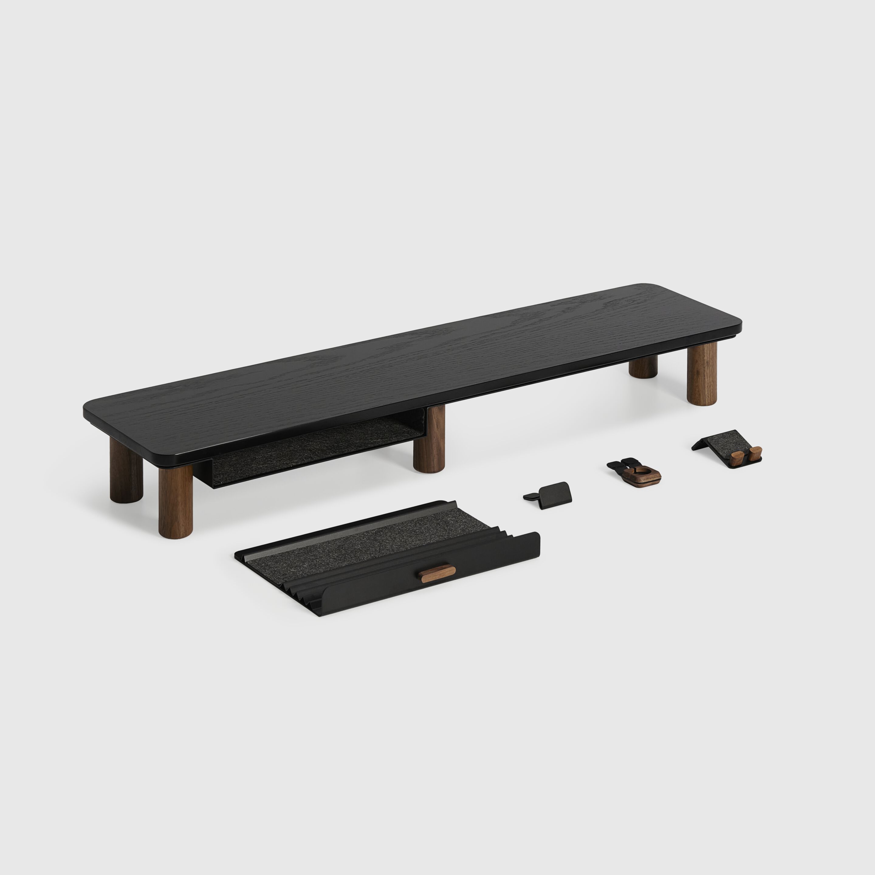 Алюминиевый и деревянный стол Beflo PLATEAU ARCH-00064576 - Вид №3