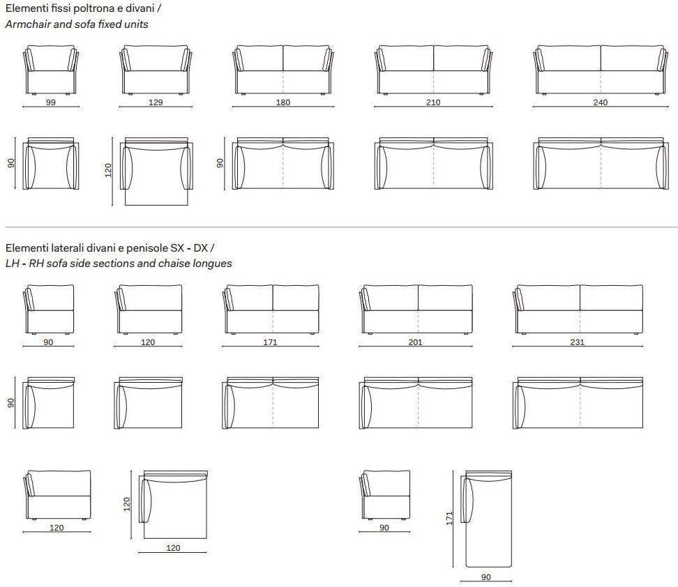 Novamobili Модульный диван Smuk sun-id-1502028 - Вид №6