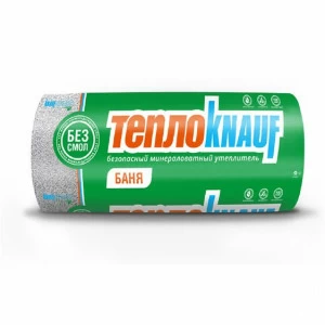 Утеплитель ТеплоКнауф БАНЯ TR 40 Алюм  12500х1200х50мм (15м2;0,0750м3)