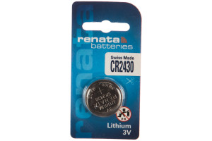 16168724 Литиевая батарейка CR 2430 Li/MnO2 285mAh, 3V NEW 12715 Renata