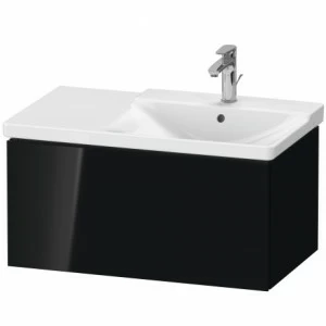 LC614704040 L-Cube Тумбочка подвесная Черный глянцевый лак