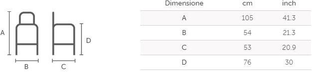 Midj Табурет высокий, обитый тканью, со спинкой Slim sun-id-1344566 - Вид №1