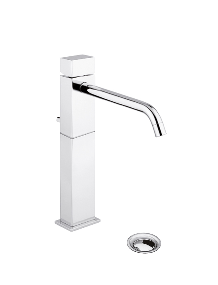 0905/2/P/A Bellosta Rubinetterie Одно отверстие Смеситель для умывальника ВЫСОКИЙ SPOUT_x005F
EXTRA-LONG 