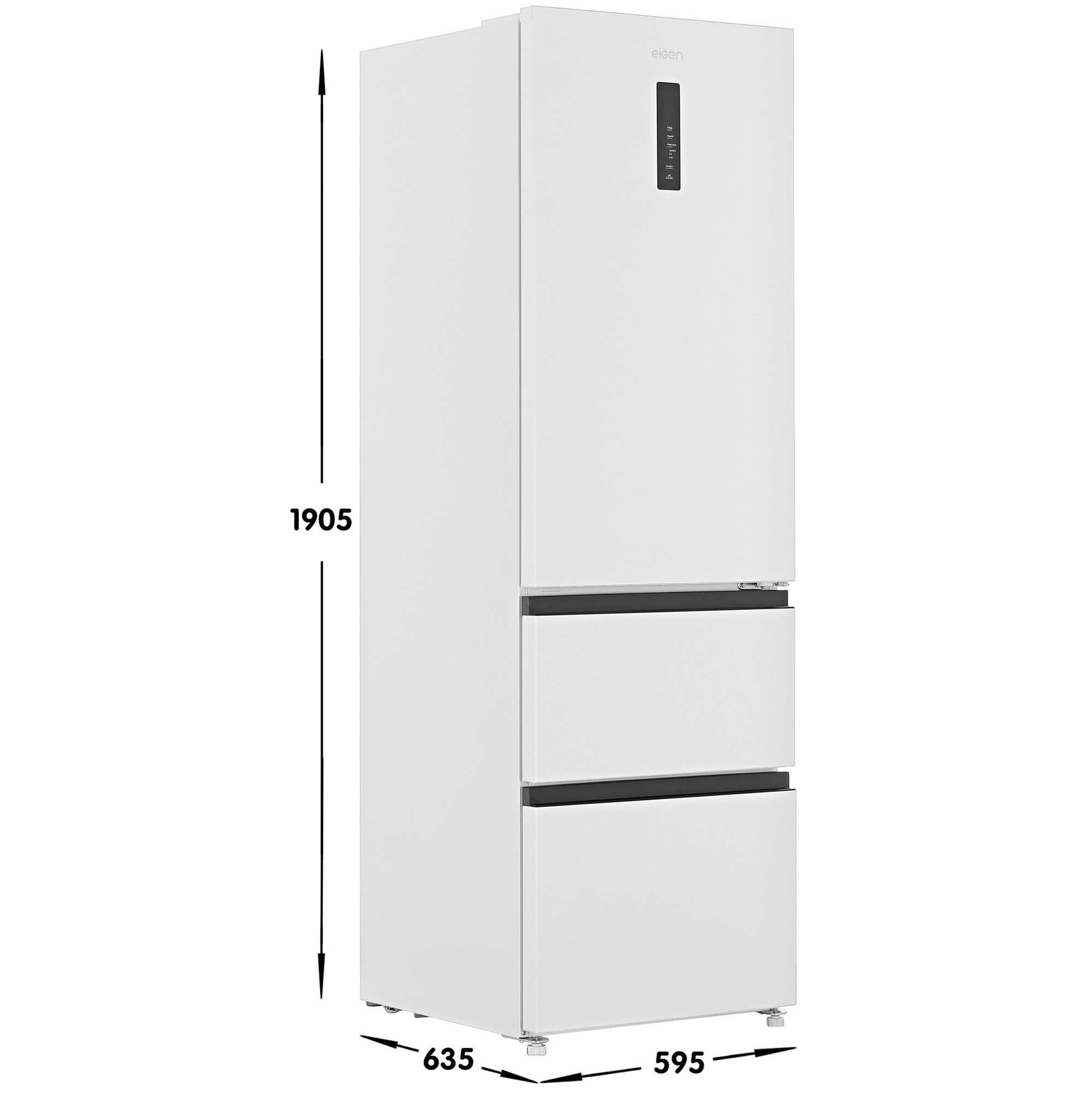 5091643 Холодильник многодверный   Eigen Stark-RF31 белый STDN-0002263 - Вид №8