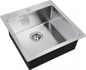 Мойка кухонная ZorG Inox R 5151 из нержавеющей стали, сталь