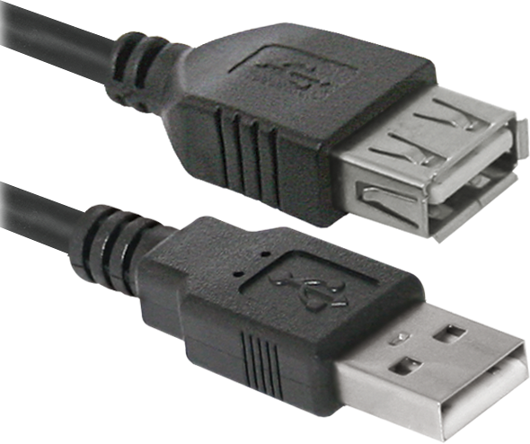 87454 usb кабель usb02-17 usb2.0 am-af, 5.0м Defender Santreyd 