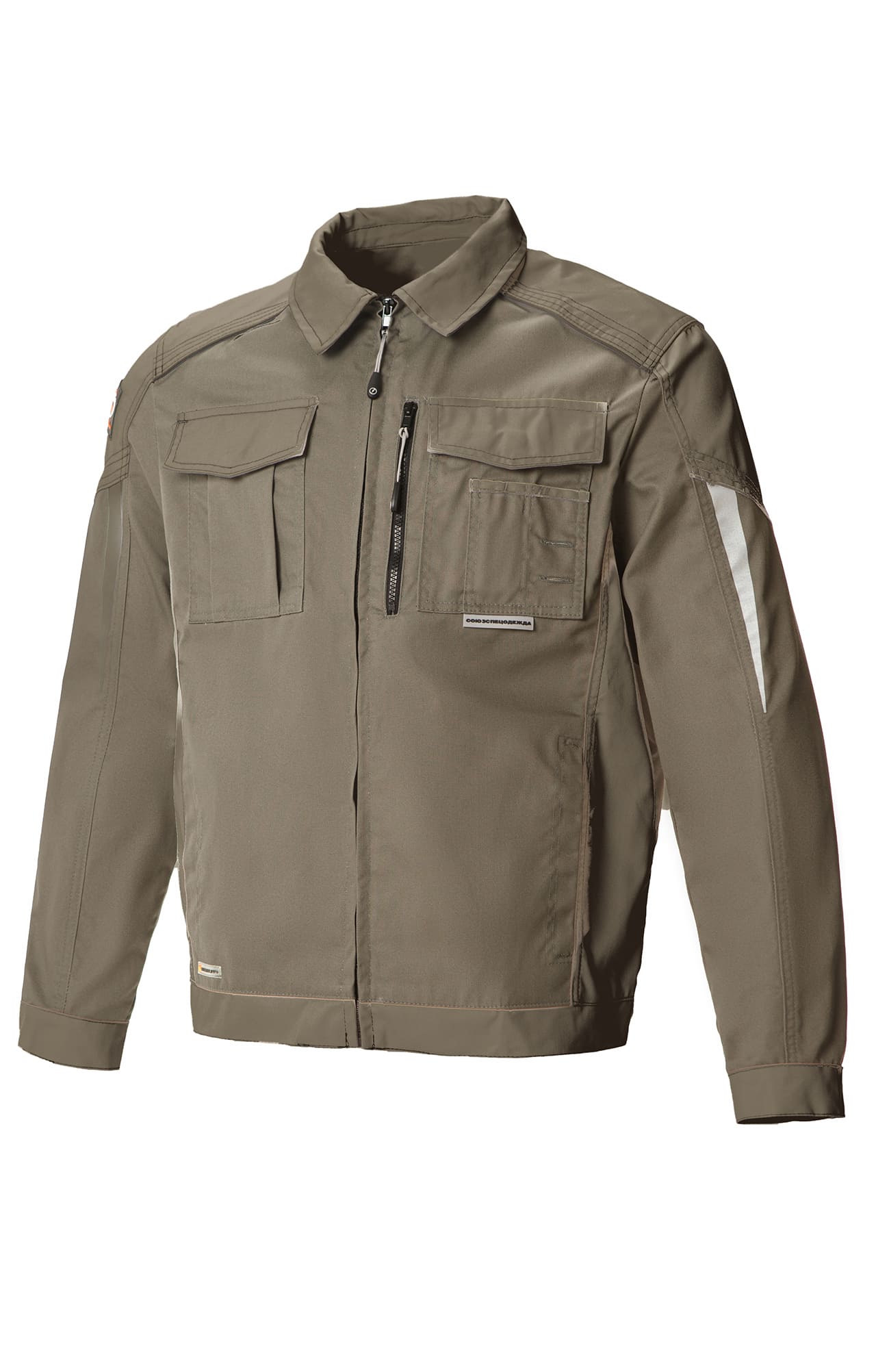 5026427 Костюм  NEW серый хаки STATUS  Летняя спецодежда  размер 56-58/182-188  - Вид №2