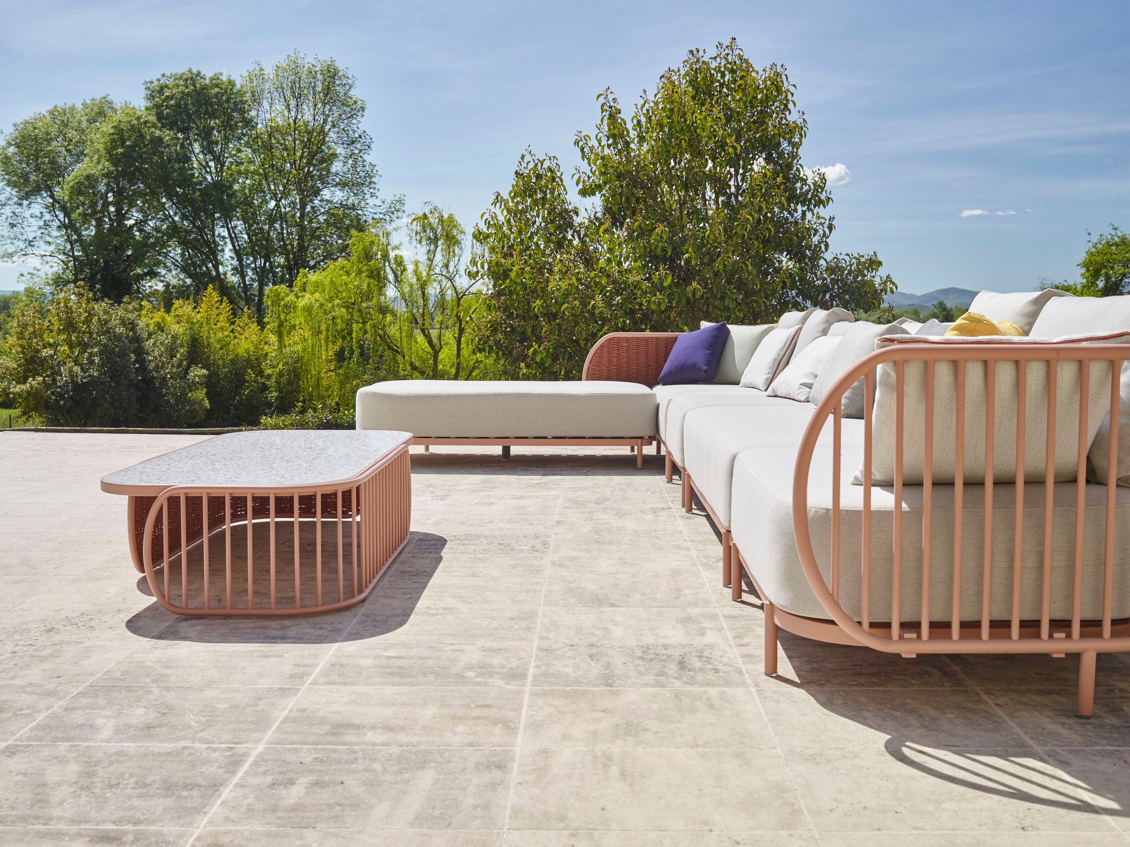 Алюминиевое и Угловое садовое кресло Sunbrella® YAAZ Ova ARCH-00037810 - Вид №5