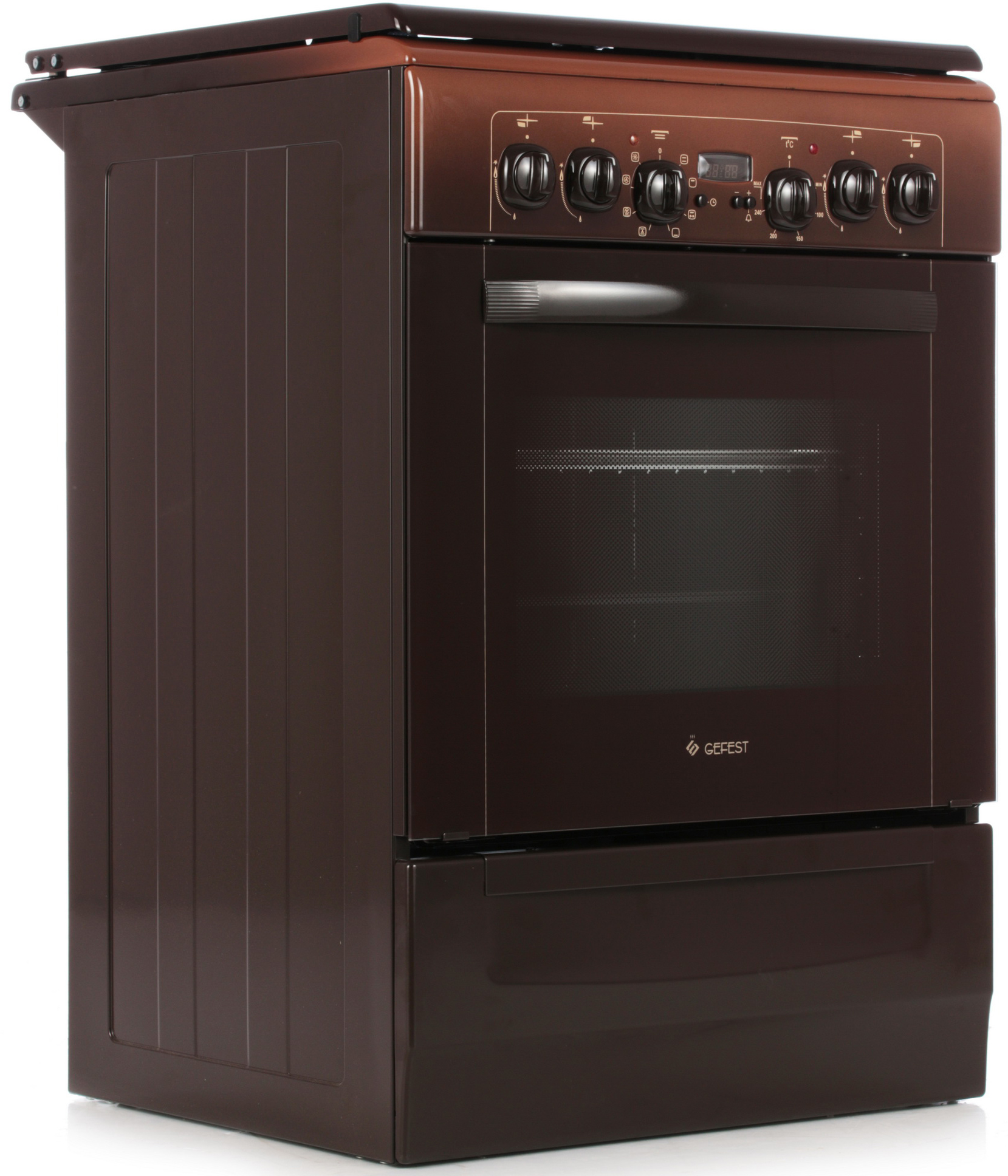 1089377 Комбинированная плита Gefest 6102-03 0001 коричневый STDN-0146638 - Вид №1