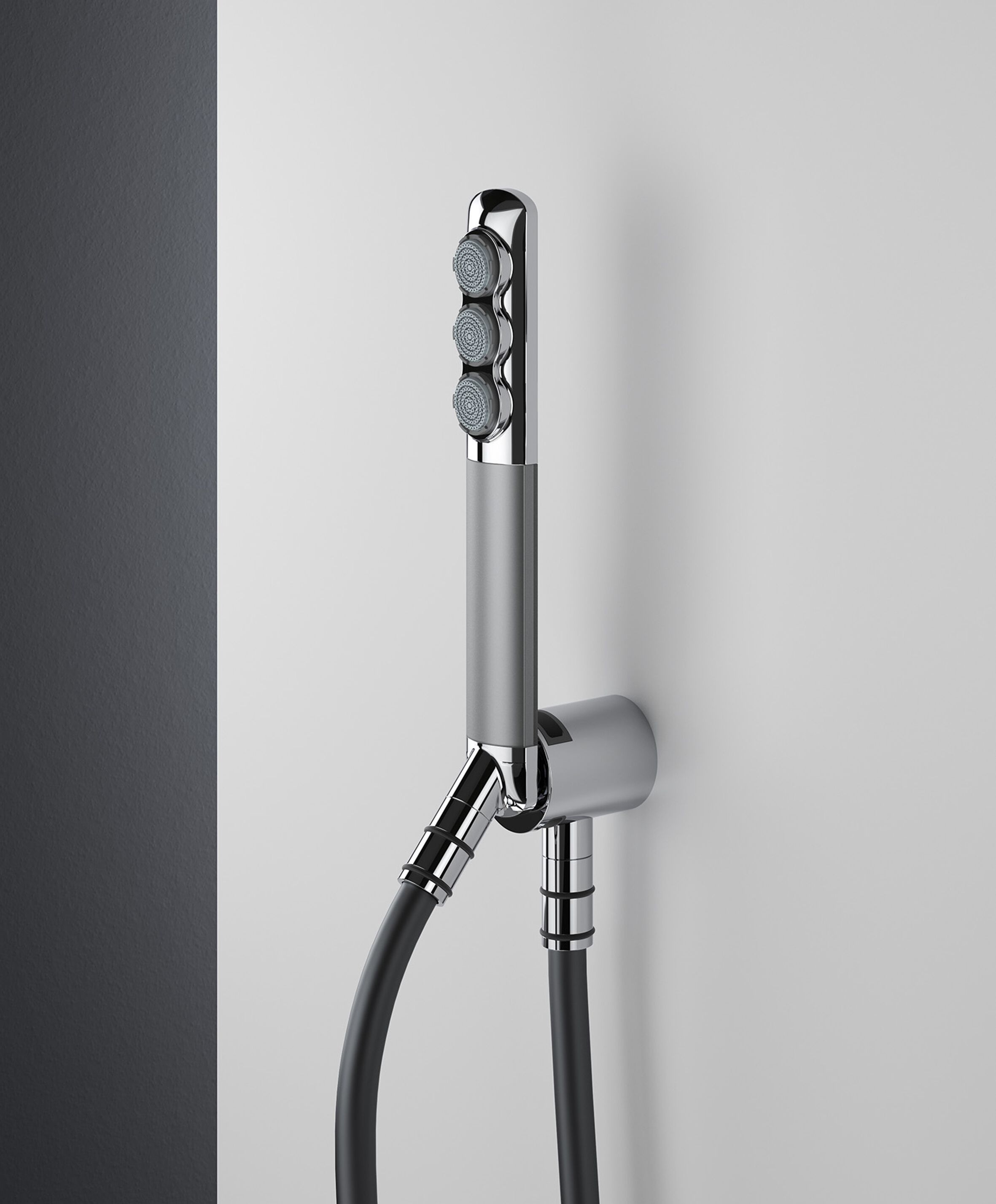 Настенный смеситель для ванны с ручным душем Zazzeri Surf ARCH-00113413 - Вид №1