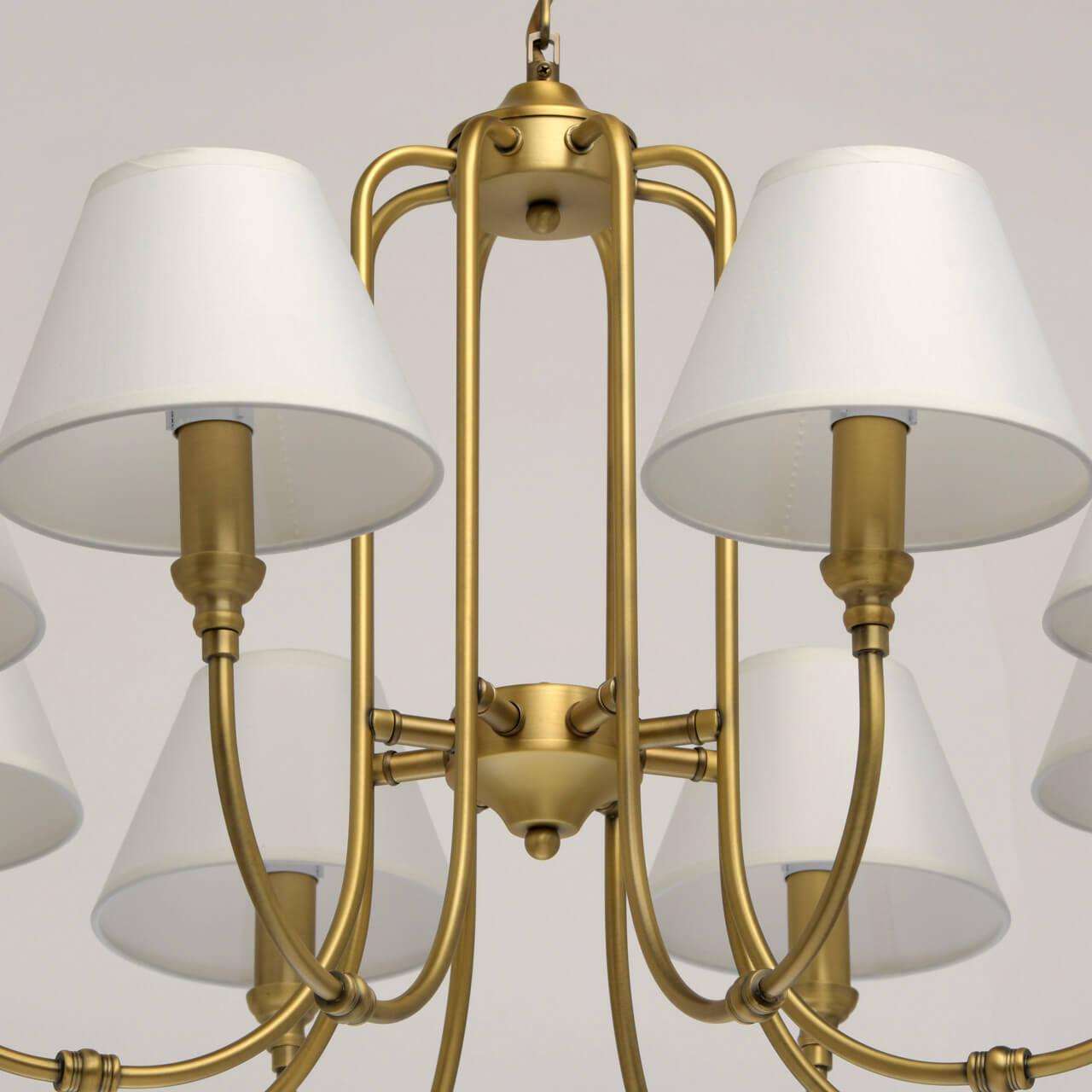 Подвесная люстра MW-Light Консуэлло 7 614011908 белая MW-LIGHT ДИЗАЙНЕРСКИЕ, КОНСУЭЛЛО 187736 Белый  - Вид №2