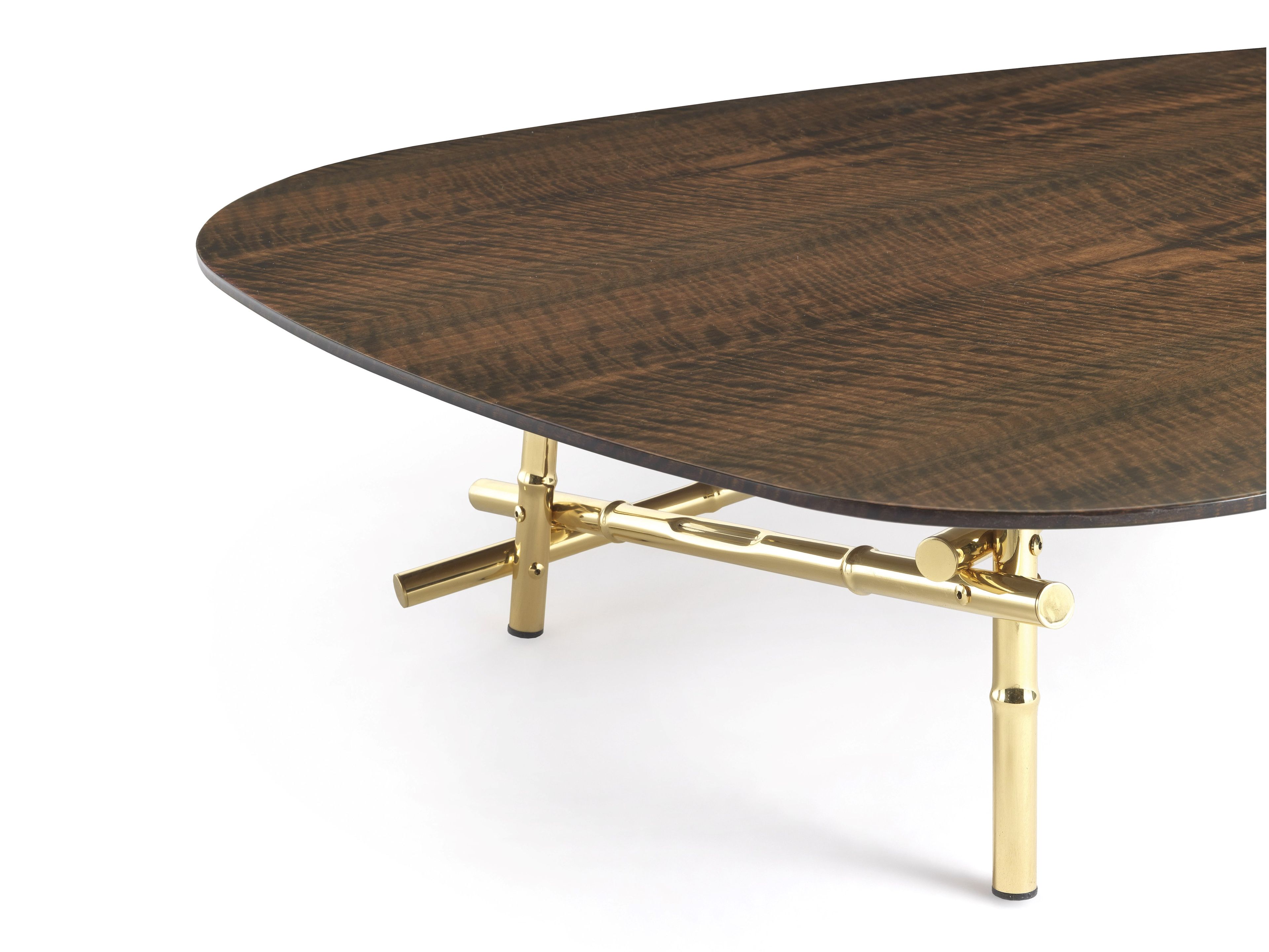 Низкий треугольный журнальный столик из эвкалипта ETRO Home Interiors Самарканд ARCH-00039132 - Вид №1