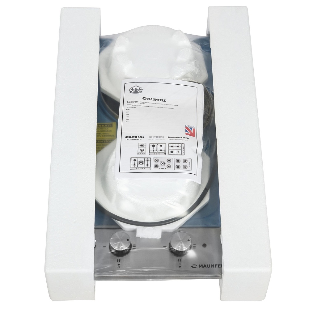 EEHS.32.4S Электрическая панель / домино, • тип: электрическая 30см• тип установки: независимая• управление: фронтальное, переключатели поворотные• нагревательный элемент: конфорка электрическая, 2шт• 4 ножки-опоры (дают вам возможность выбора - использов Santreyd  - Вид №8