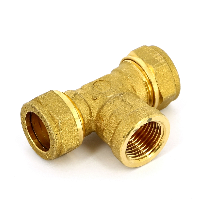 Тройник обжим-В TIEMME 18х1/2"х18 1100071