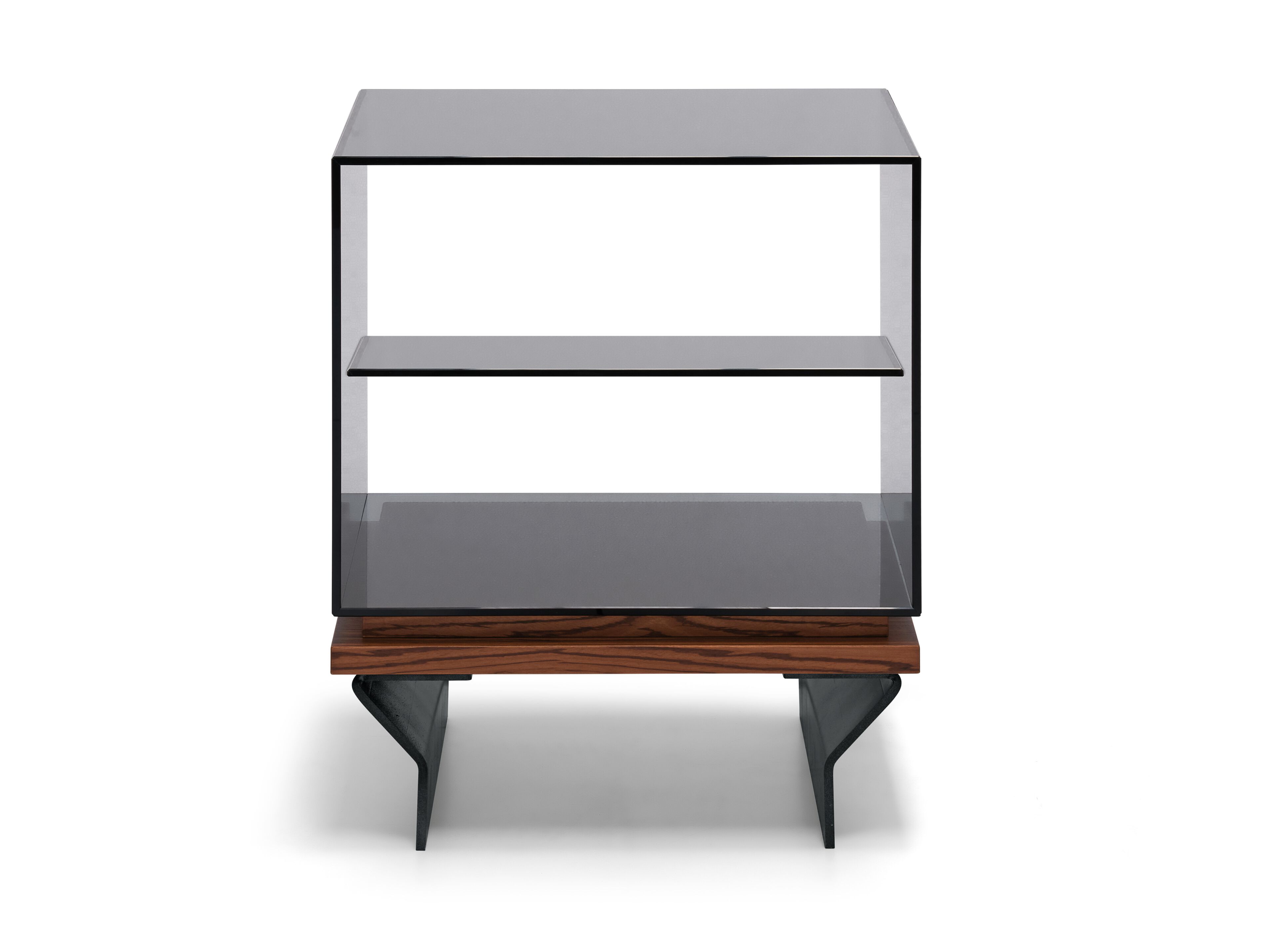 Тумбочка из дерева и стекла Arketipo SOHO ARCH-00005534