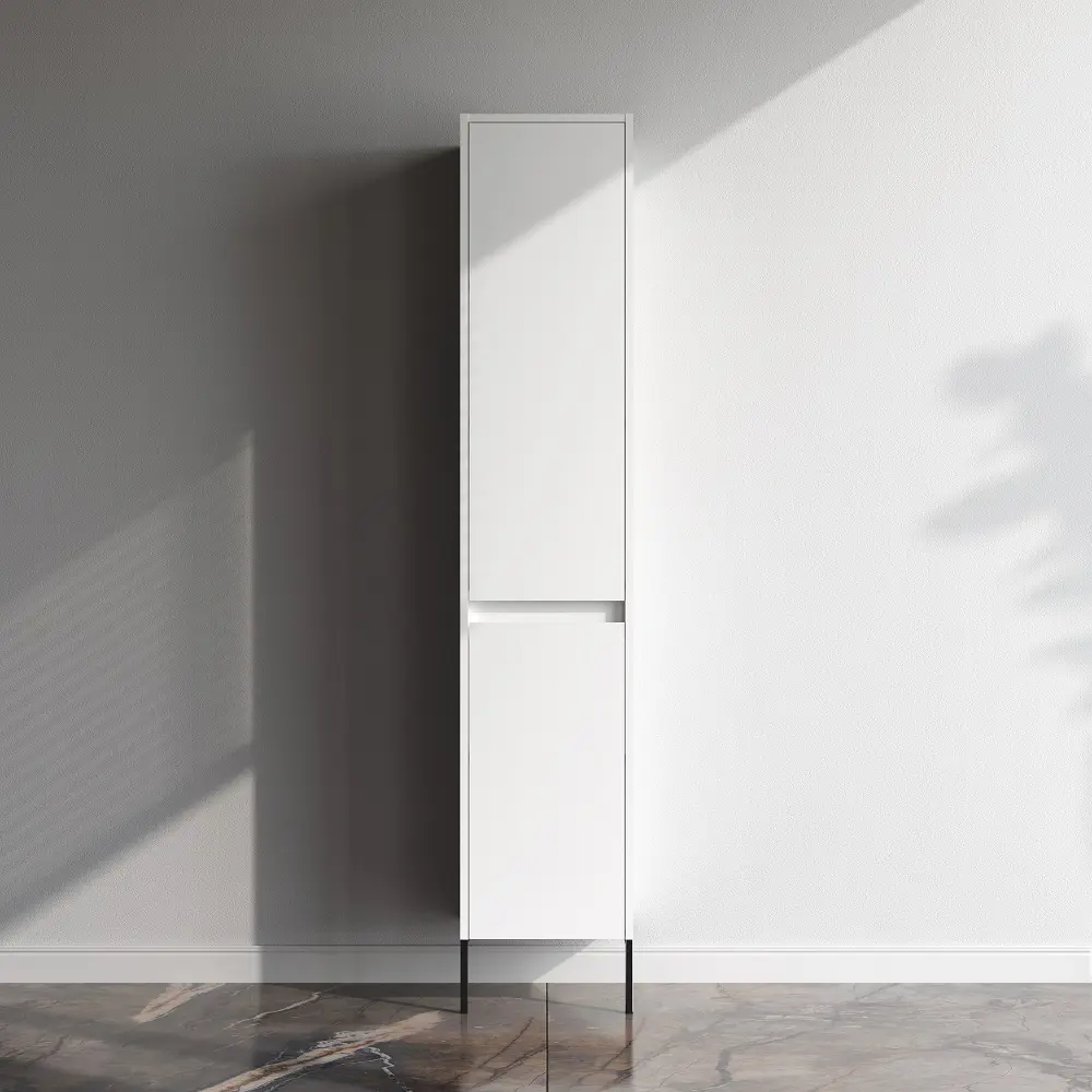 Шкаф-пенал AM.PM Flash для ванной - элегантное хранение в белом цвете 89394623 STLM-1563688 - Вид №8