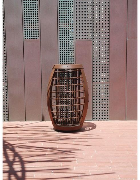 CYRIA Мусорный ящик Corten ™ для улицы Migration sun-id-1355831 - Вид №3