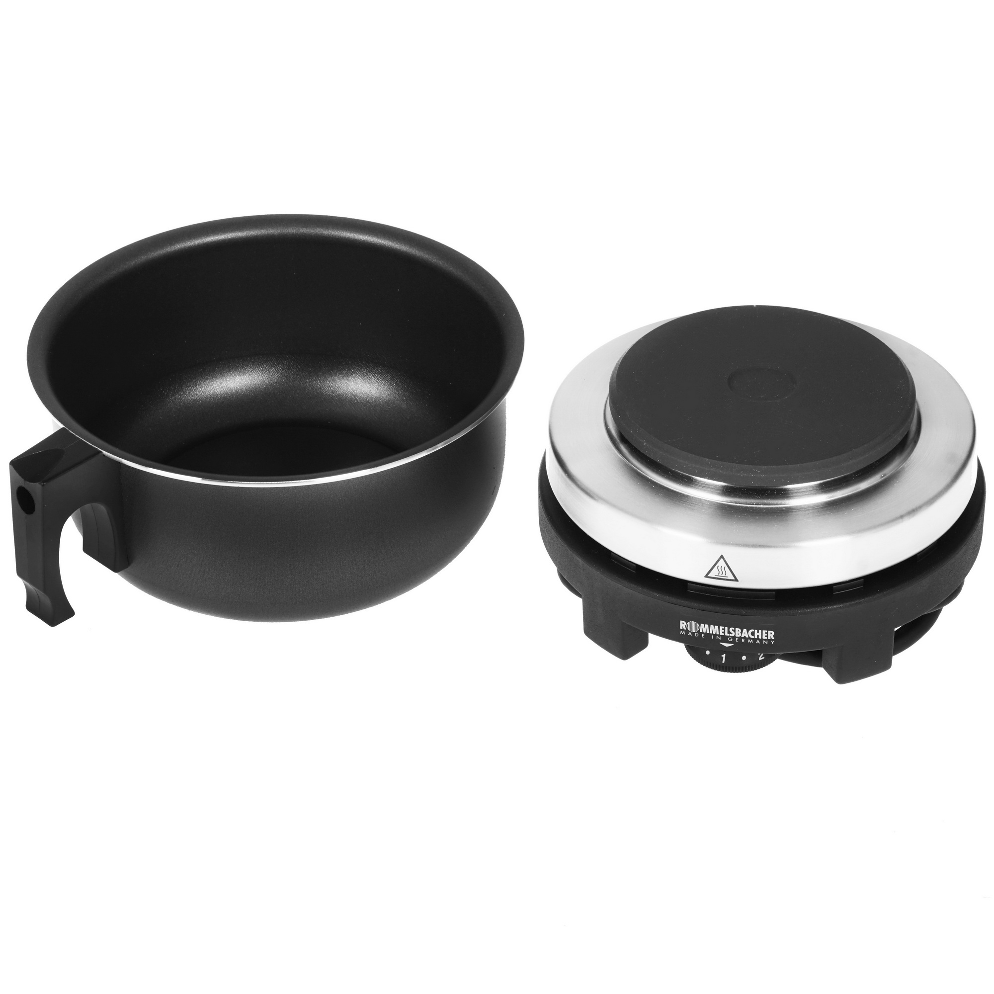 8195366 Плита компактная электрическая Rommelsbacher RK 501/S черный STDN-0129709 - Вид №1