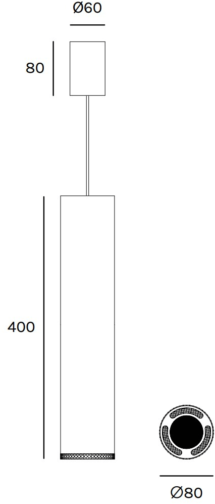 Olev Светодиодный подвесной светильник из алюминия Beam sun-id-1503200 - Вид №15