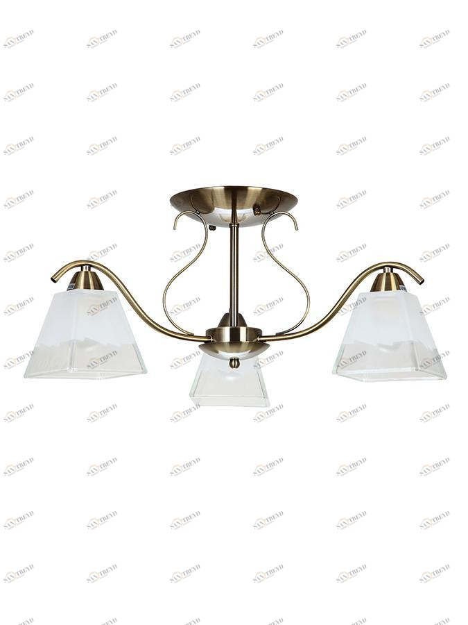 Потолочная люстра Vitaluce V3531/3PL белая VITALUCE ДИЗАЙНЕРСКИЕ 220585 Белый 