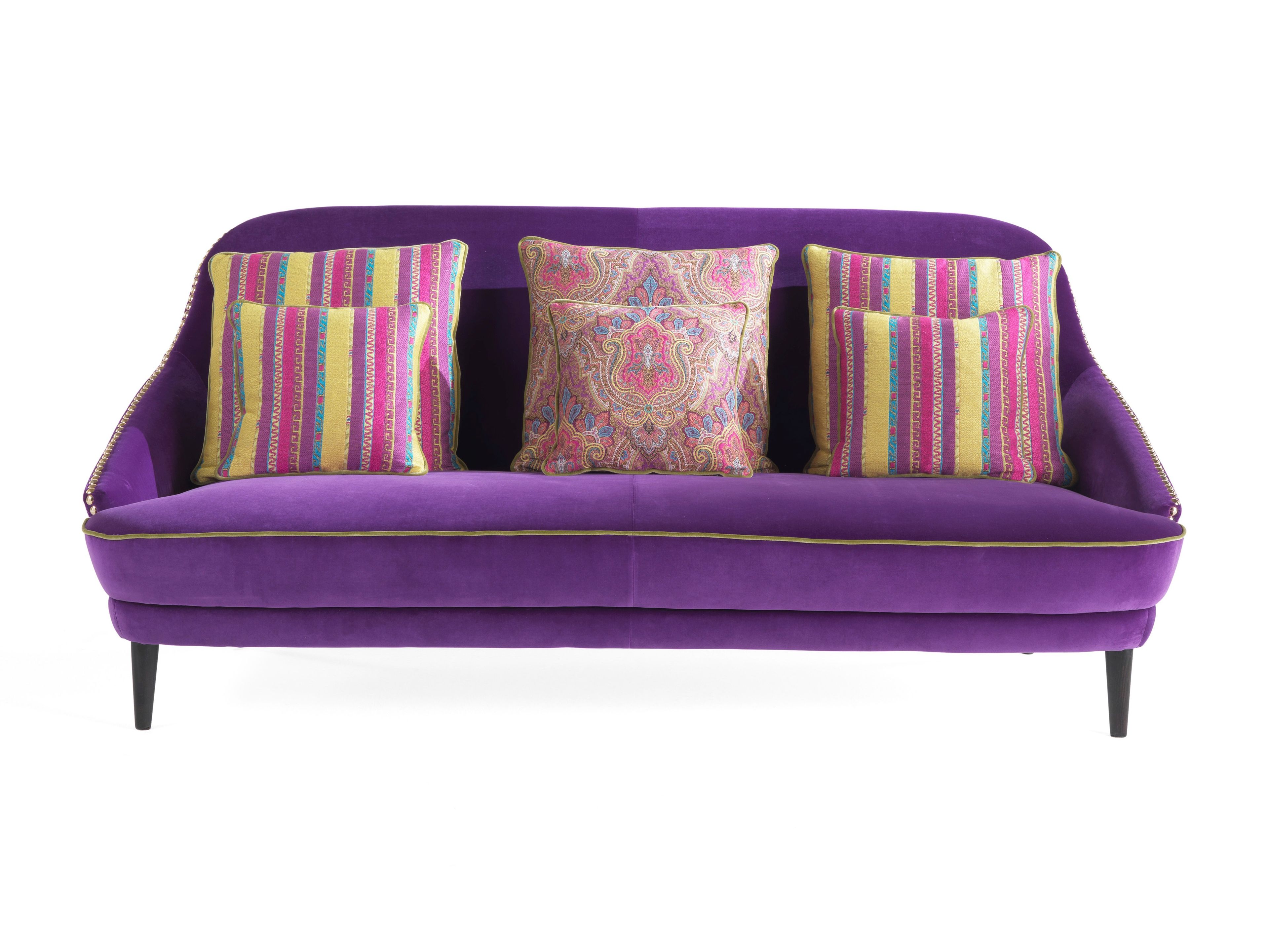 2-местный бархатный диван ETRO Home Interiors Jefferson ARCH-00109063