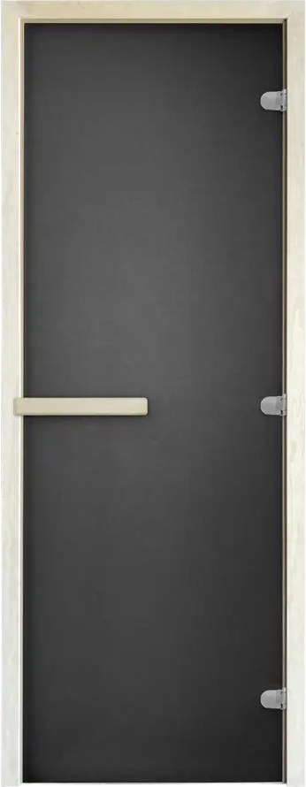 91102491 Дверь для бани стеклянная бронзовый матовый Doorwood Затмение 190x70см STLM-0485124