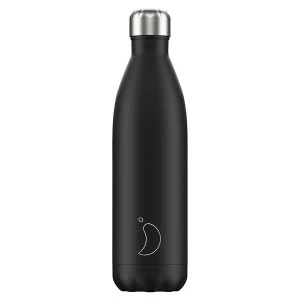 Термос 750 мл черный Monochrome Black CHILLY'S BOTTLES ДИЗАЙНЕРСКИЕ 00-3948005 Черный