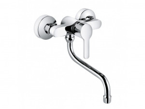 379240575 настенный однорычажный смеситель для кухни DN 15 KLUDI LOGO NEO хром