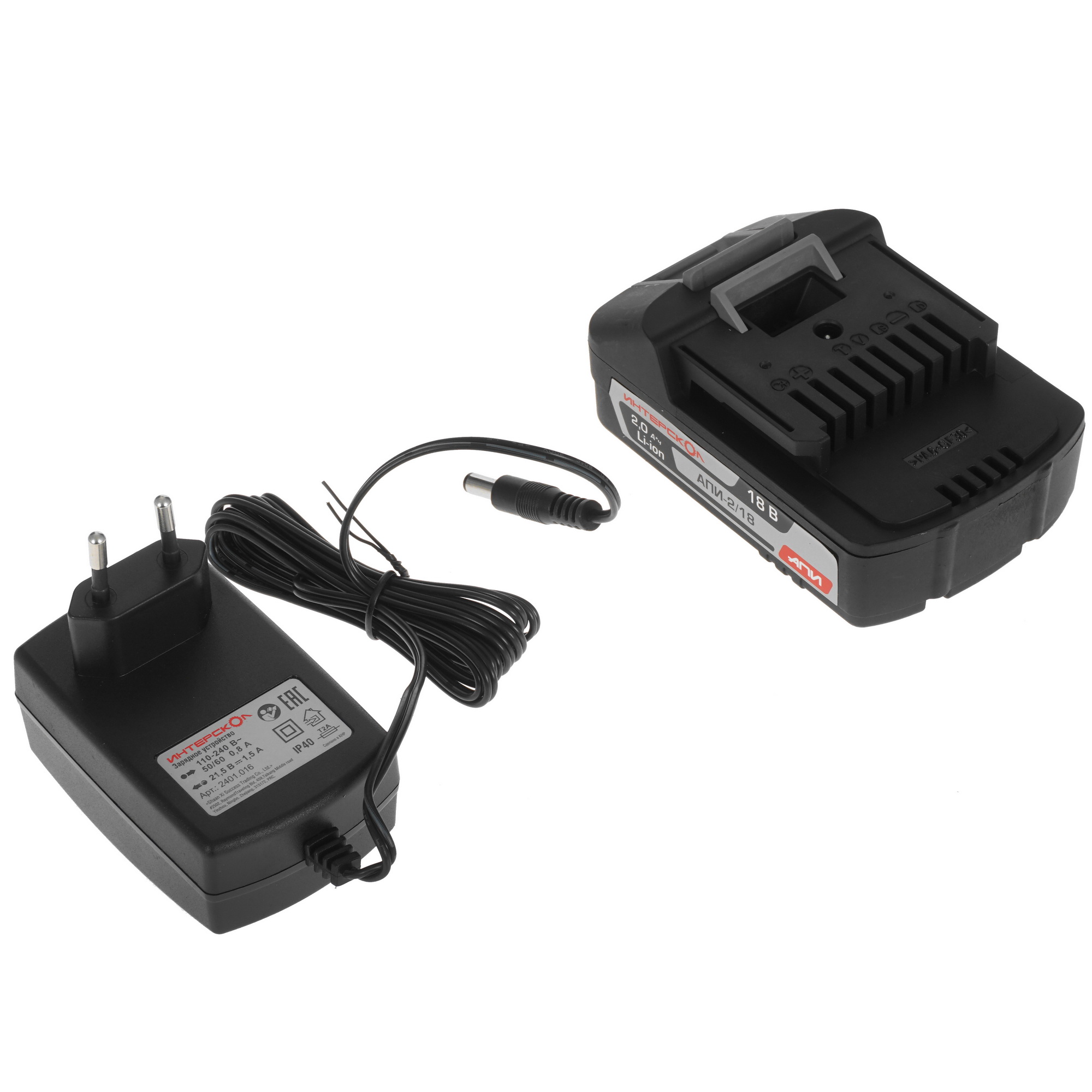 Дрель-шуруповерт Интерскол ДА-13/18ВК КОМБИ АПИ 18V 5077154 STDN-0083067 - Вид №6