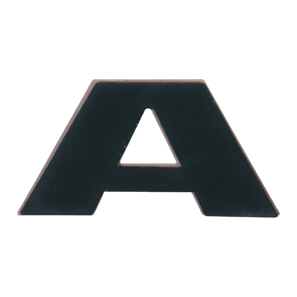 Дверная буква  «А», 37х6х60 мм, матовое золото LJPS0085 Public Steel Россия  - Вид №1