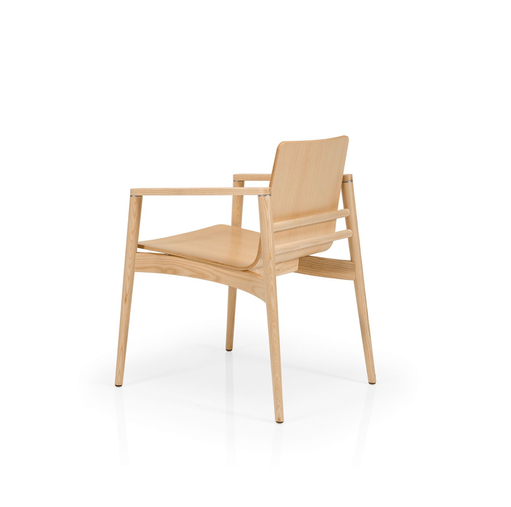 Стул из бука с подлокотниками More Contract Ava ARCH-00111903 - Вид №3