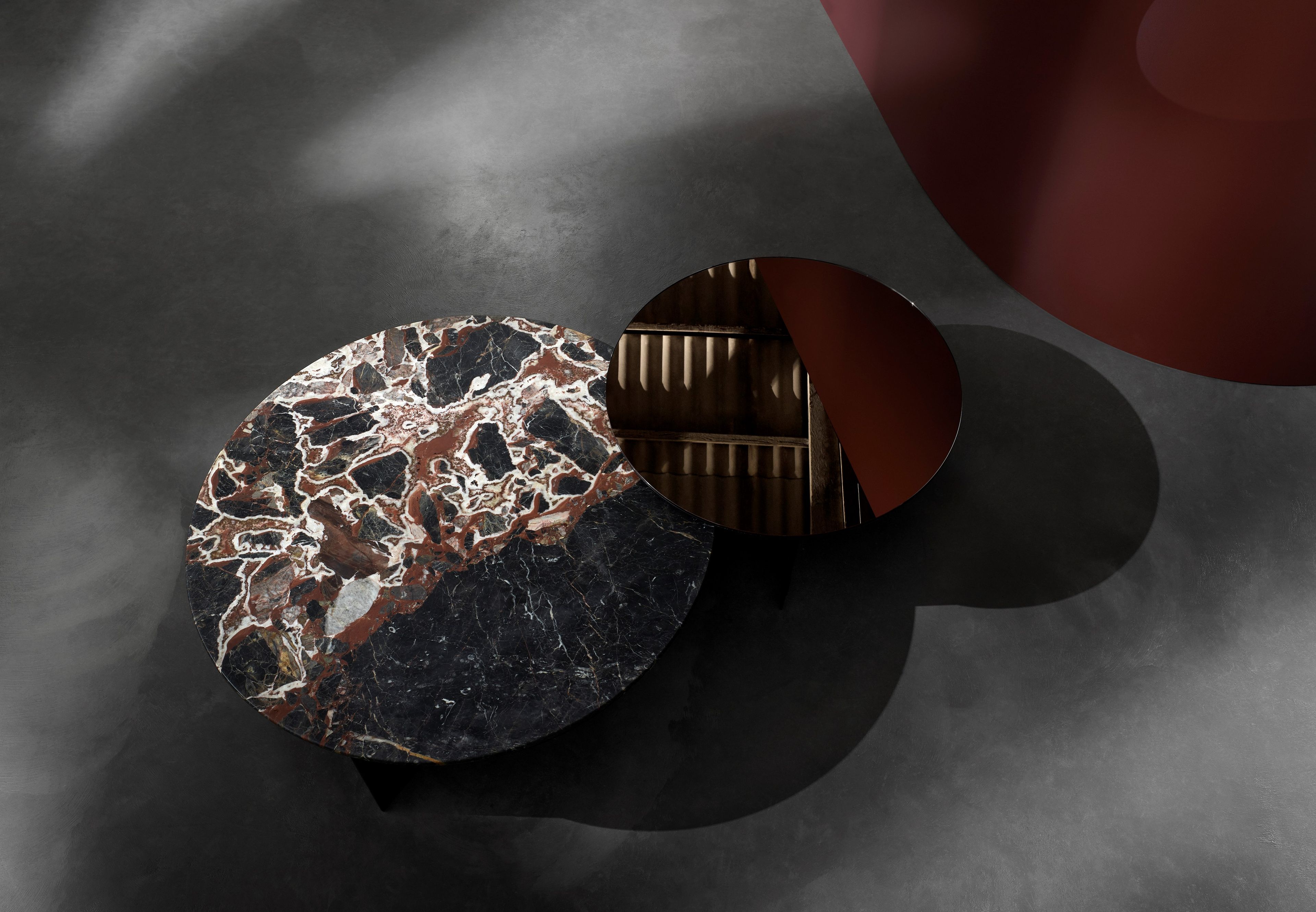 Круглый алюминиевый журнальный столик с порошковым покрытием Ross Gardam ARCH-00057248 - Вид №12