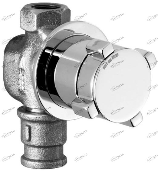 RUBINETTERIE STELLA Смеситель для душа с одним отверстием, глянцевый Aster At01103cr00