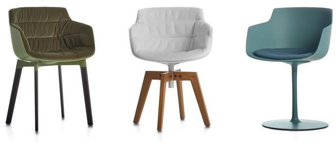 MDF Italia Стул с подлокотниками Flow sun-id-1449787 - Вид №1